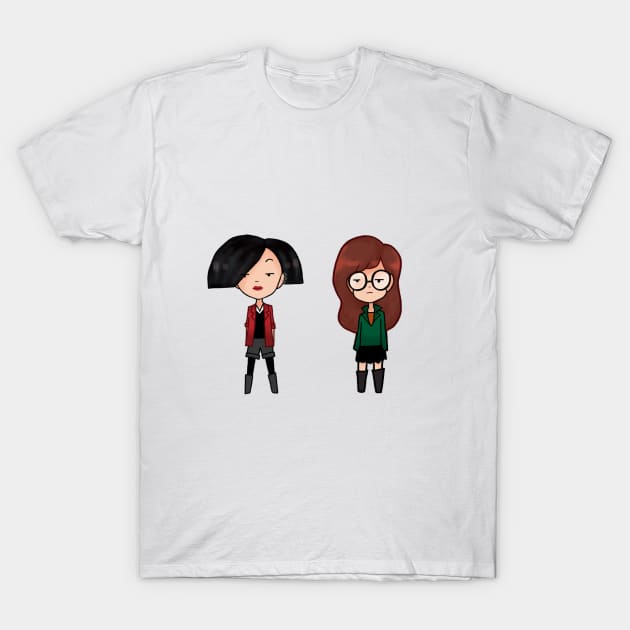 Daria & Jane T-Shirt by verdelucuma